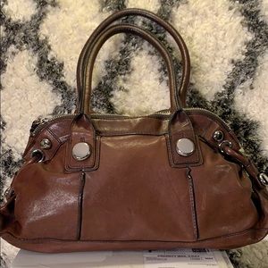 Premium leather banana republic purse almost mint